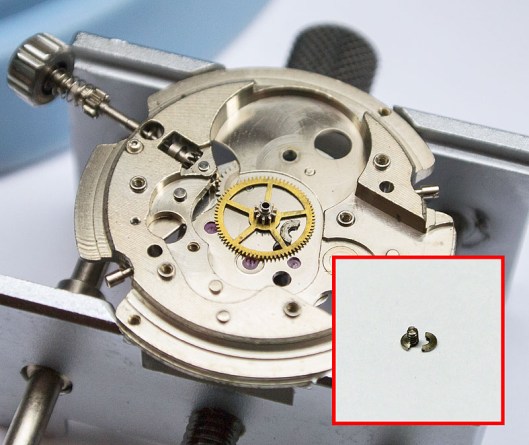 Stopped by a broken screw