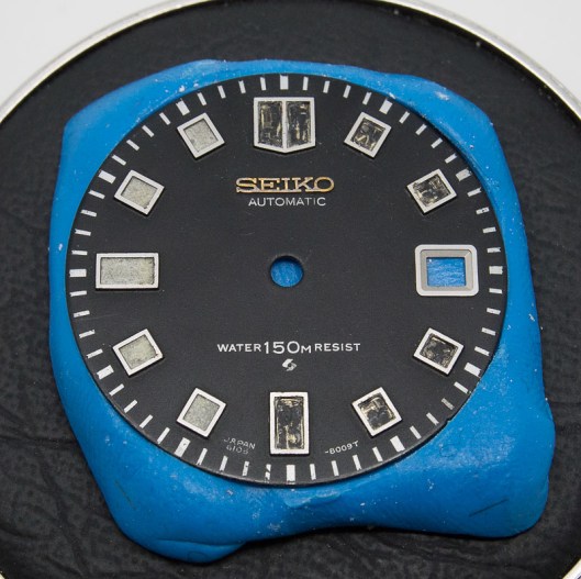 Seiko 6105 lume removal