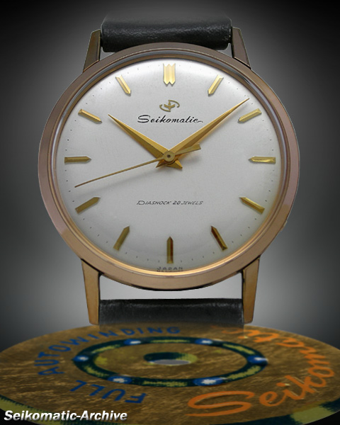 The first Seikomatic from 1960 (Photocredit http://matic6246.web.fc2.com/)