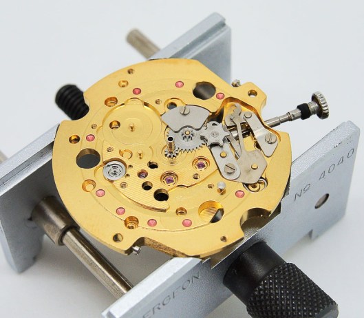 Seiko 395 keyless works