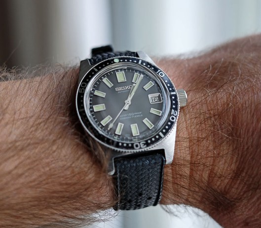 Seiko 62MAS on the wrist