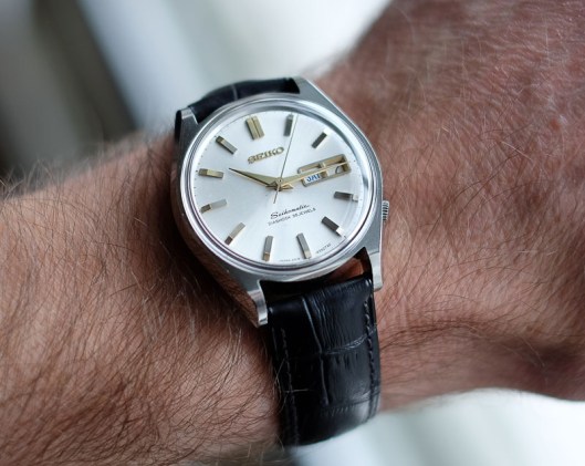 Seikomatic 6218 wrist