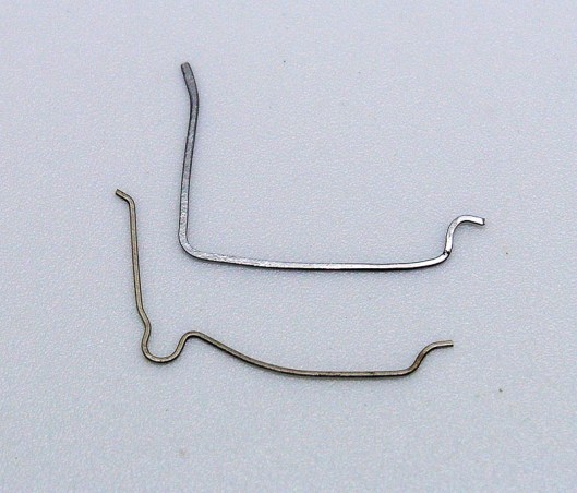 Operating lever spring