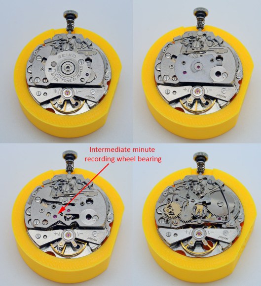 Seiko 6139B dissembly