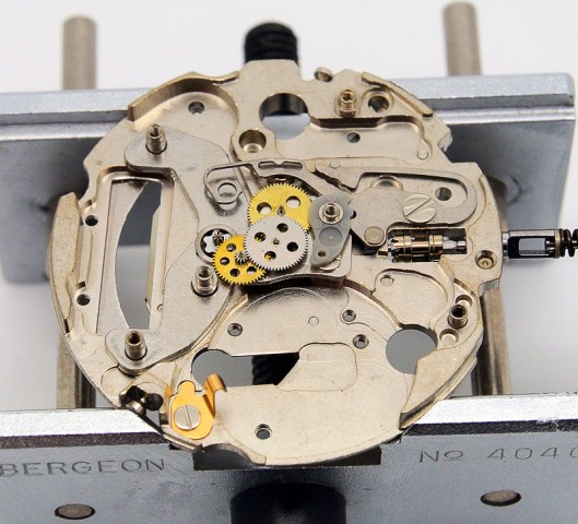 Setting lever second click