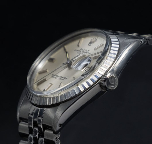 Rolex 1603 side view