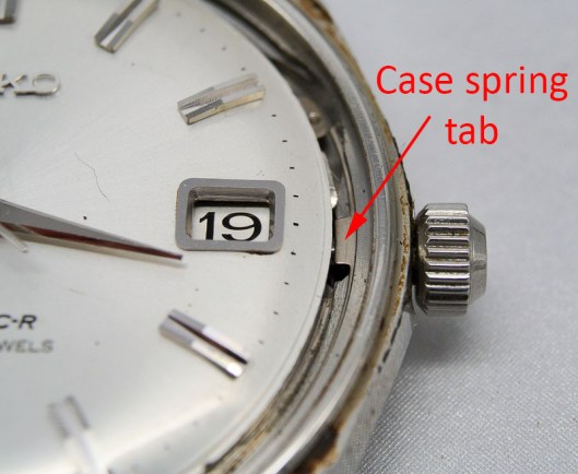 Seiko 8305 case spring