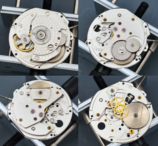 Decontruction of the balance side of the movement