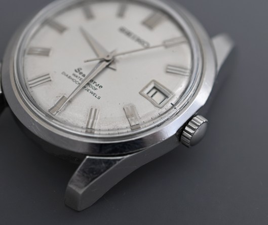 Crown and stem fitted and bezel realigned