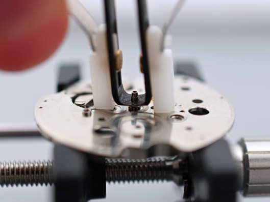 Removing the cannon pinion