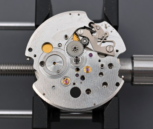 Dial side of the 6602 mainplate