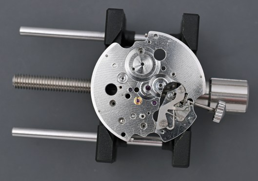 Mainplate, keyless works and one Diafix