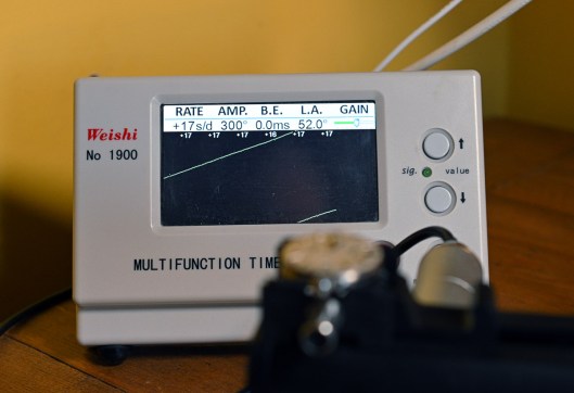 Perfect timegrapher trace